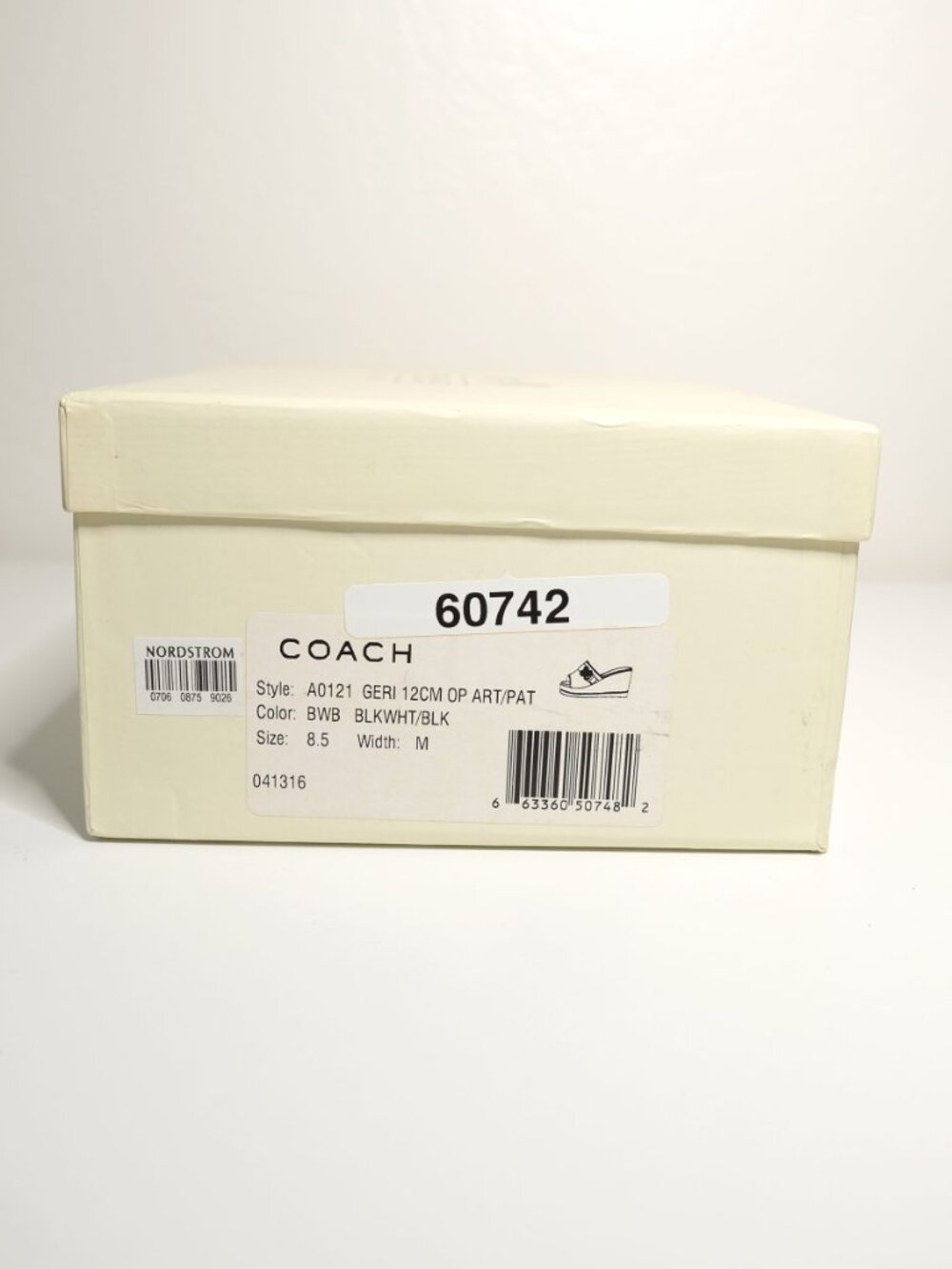 Y2K Coach Platform Wedge Sandals, Excellent Condition, A0121, Geri, Black, 8.5 M - Picture 15 of 15